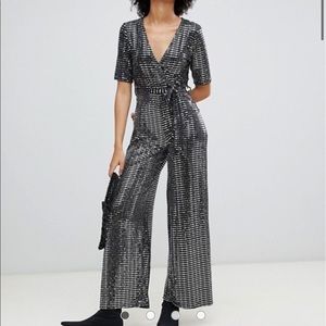 ASOS sequin jumpsuit